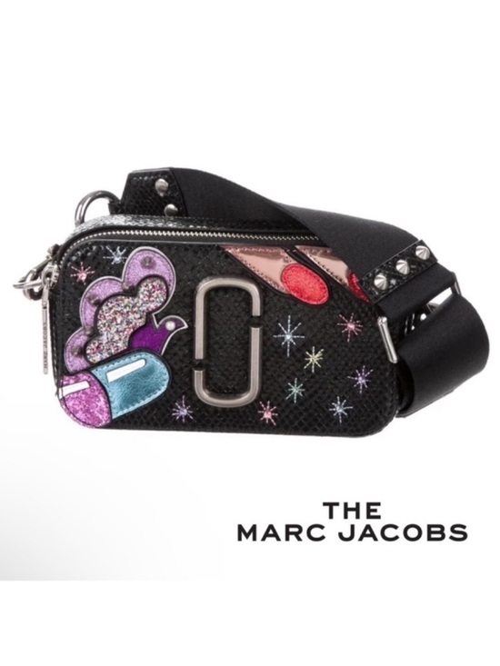Marc Jacobs Handbags - New Limited Edition Marc Jacobs Embellished Snapshot “Pill” Crossbody Camera Bag